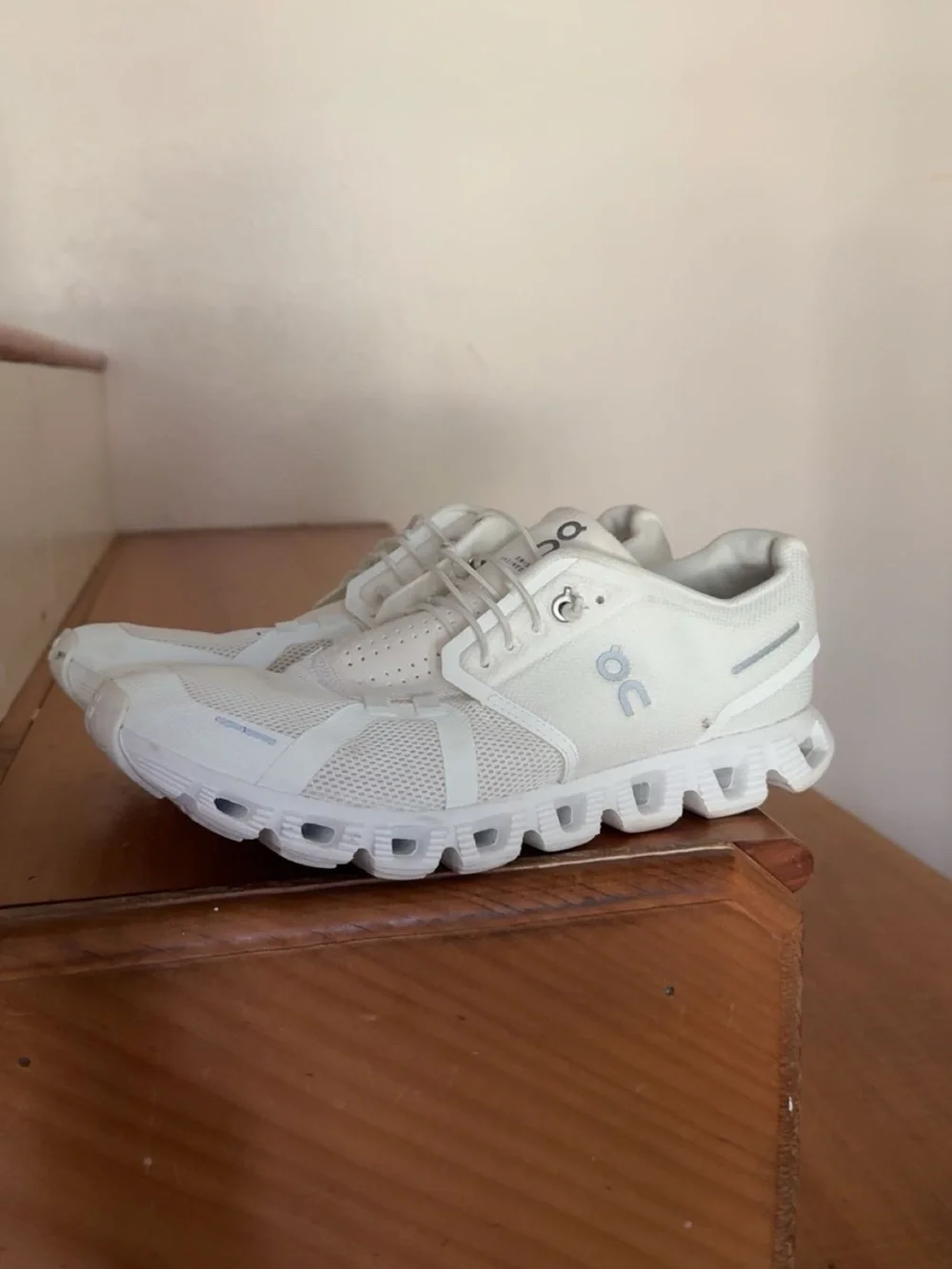 On Running Cloud Sneaker in Off-White